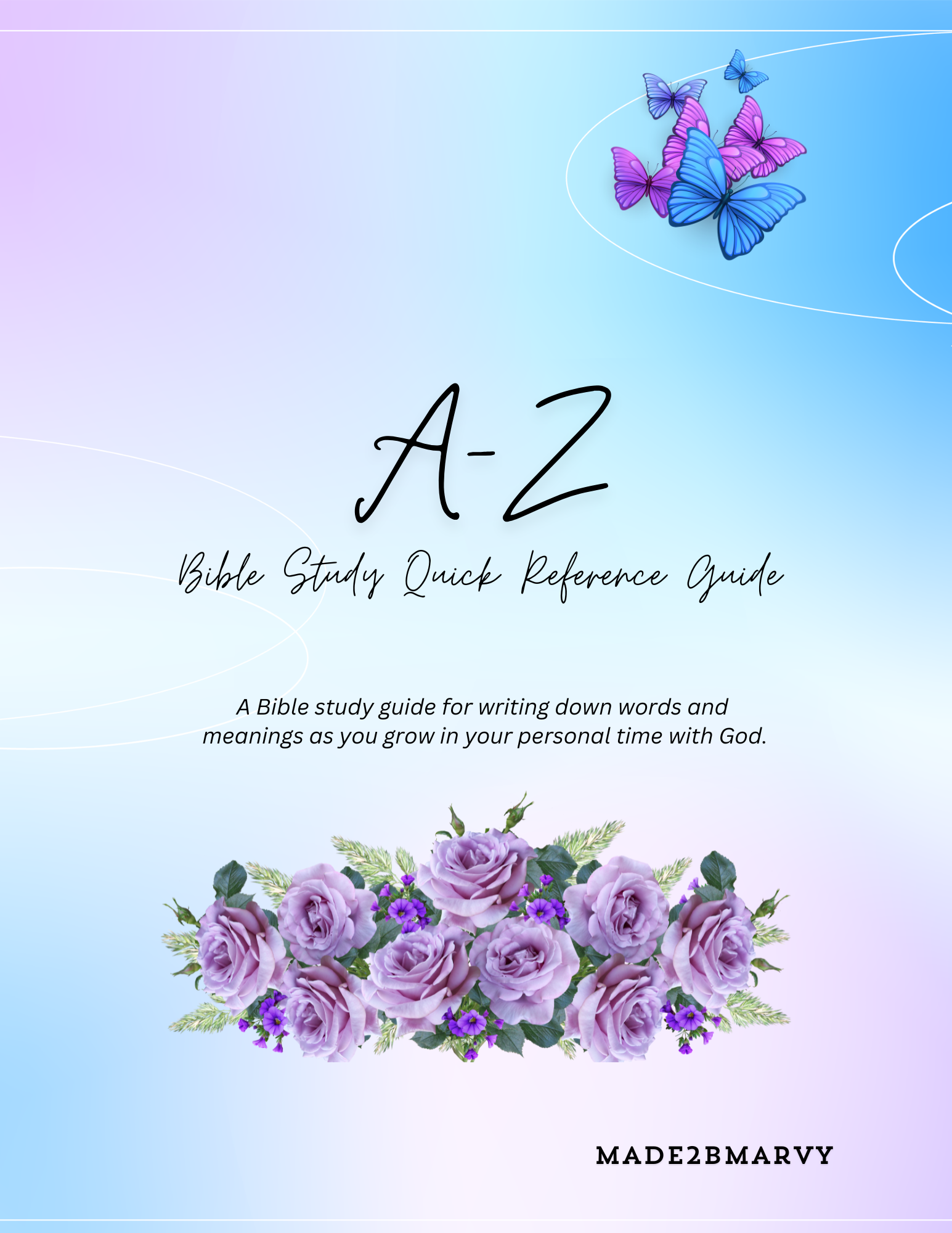 A-Z Bible Study Quick Reference Guide - Digital Product