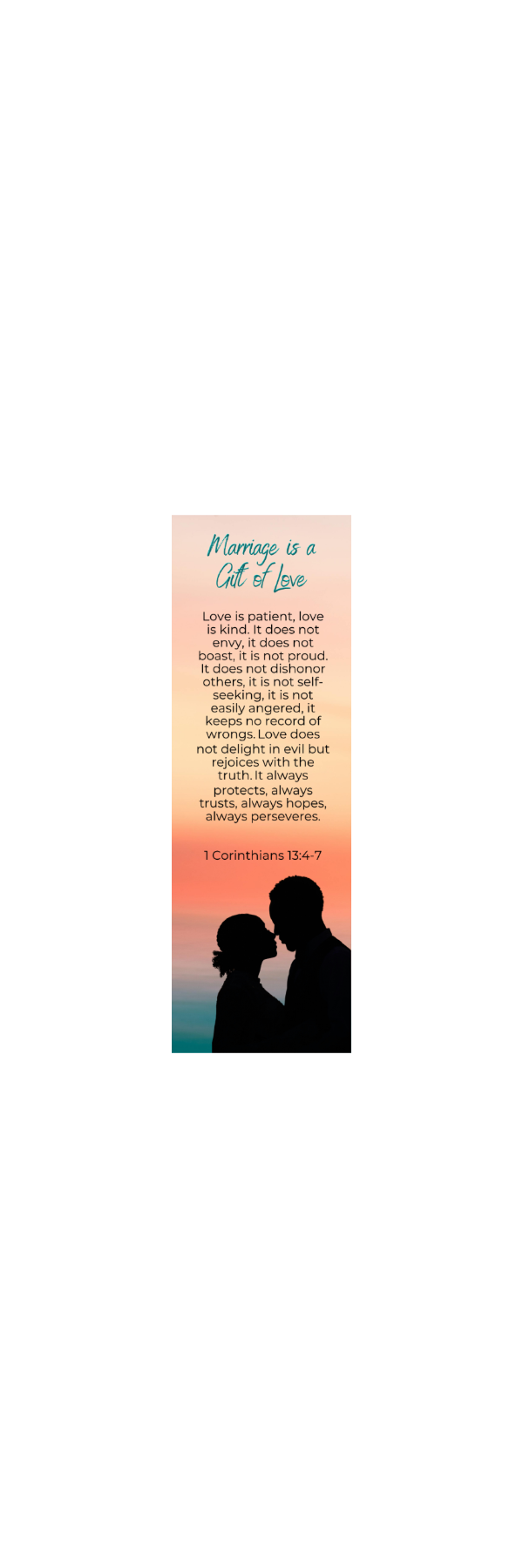 Marriage is a Gift of Love